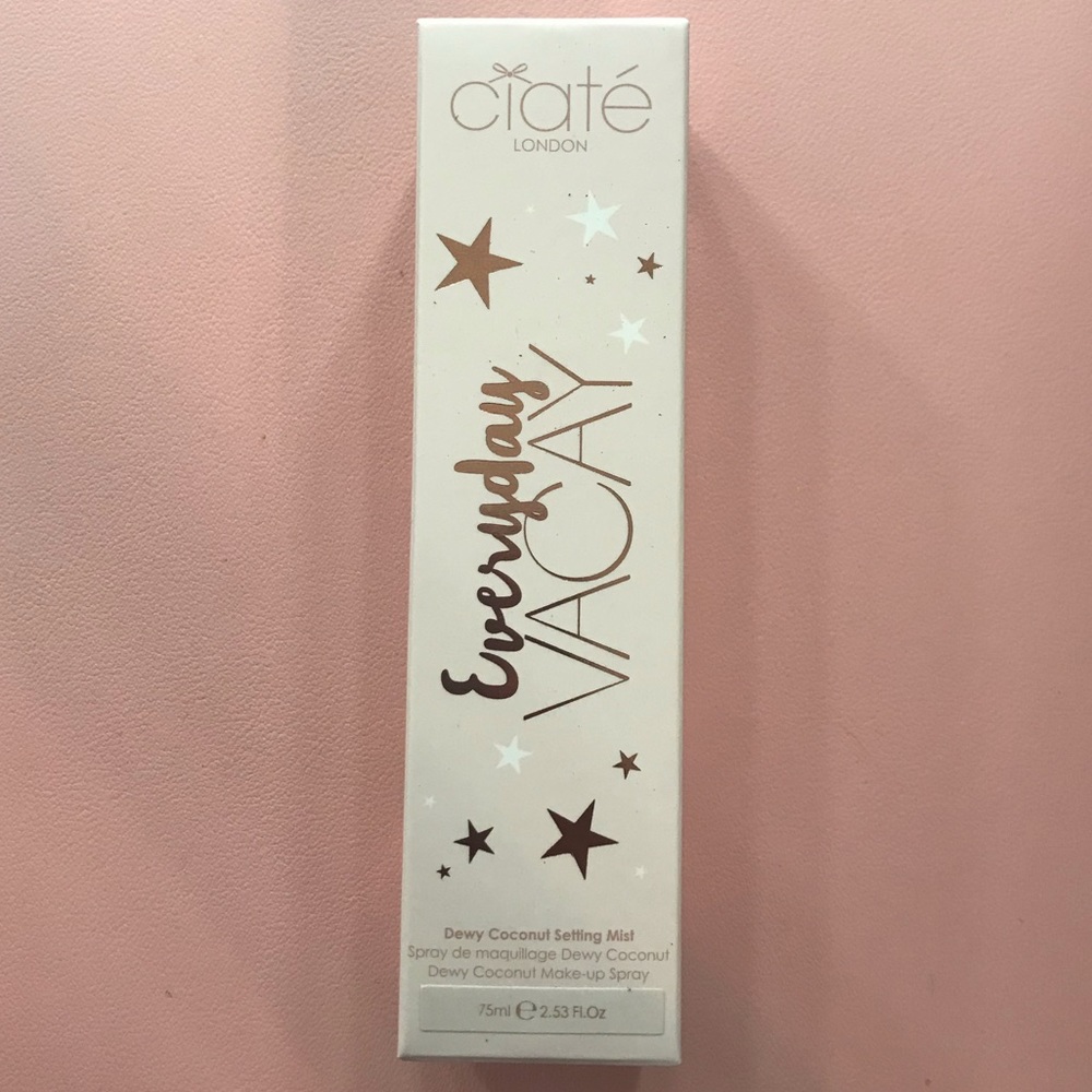 Ciate London everyday vacay coconut setting spray